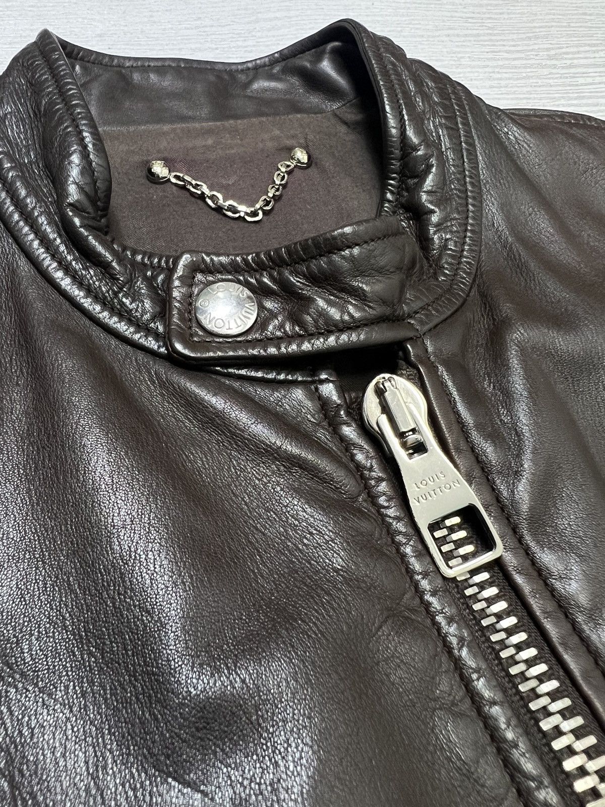 Louis Vuitton Louis Vuitton - Lamb Leather Rider’s Jacket Size US S / EU 44-46 / 1 - 13 Thumbnail