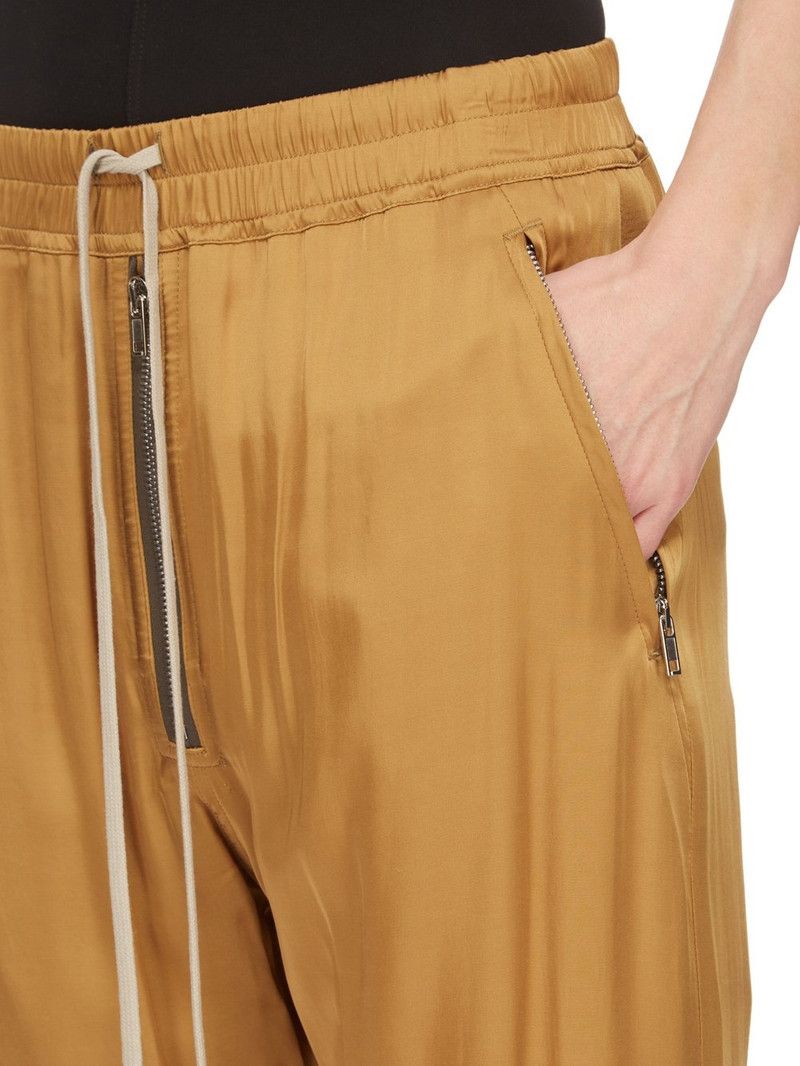 Rick Owens o1y0126 Jogger in Mustard Size 30" / US 8 / IT 44 - 6 Thumbnail