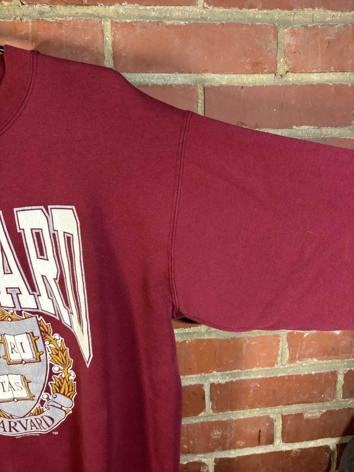 Other Vintage 90 Harvard University Crewneck Sweatshirt USA Made L Size US L / EU 52-54 / 3 - 5 Thumbnail