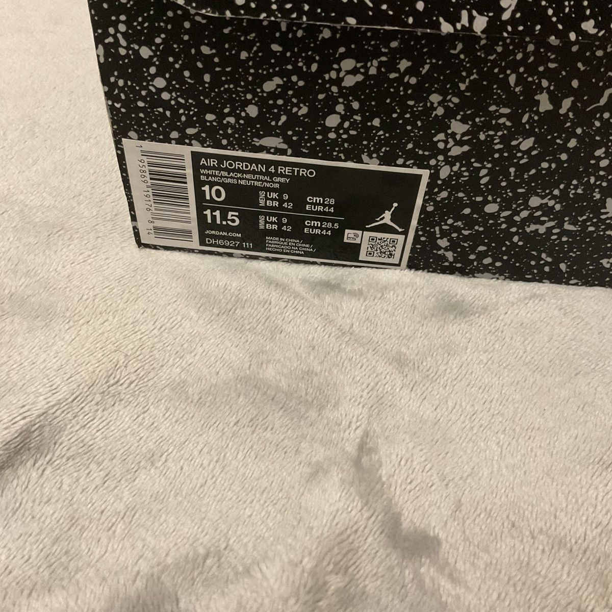 Jordan Brand × Nike Air Jordan 4 Retro Military Black size 10 Size US 10 / EU 43 - 10 Thumbnail