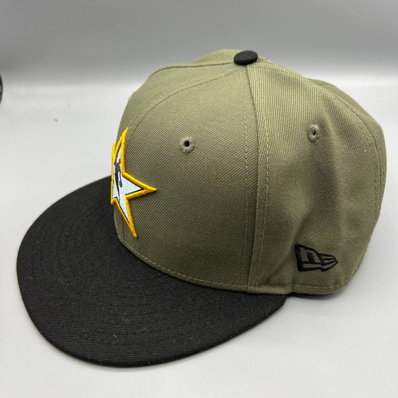 New Era Los Angeles NBA All Star Game Hat Men 7 1/4 Green Fitted Cap Size ONE SIZE - 4 Thumbnail