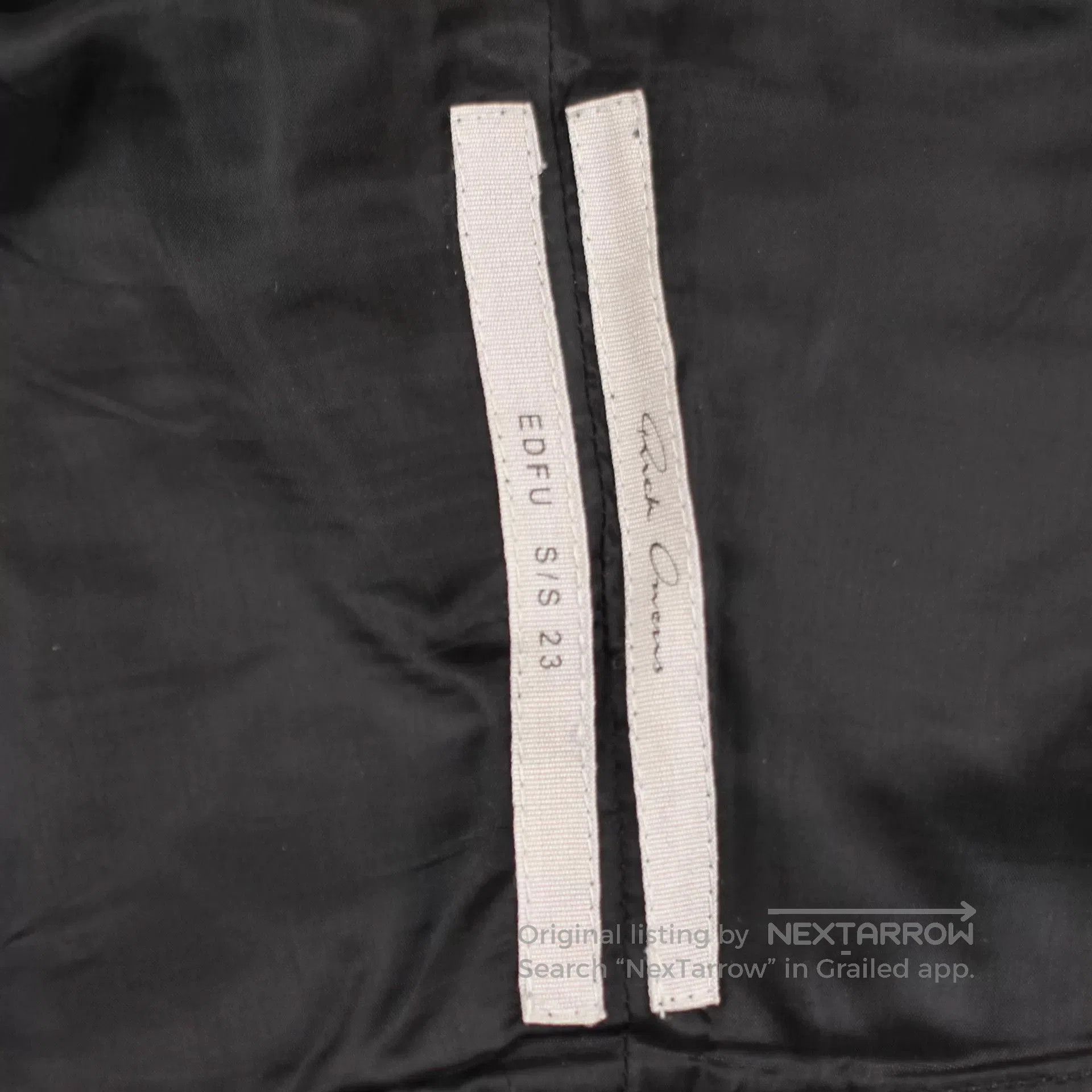 Rick Owens rick owens black banana long pants. Size US 27 - 5 Thumbnail