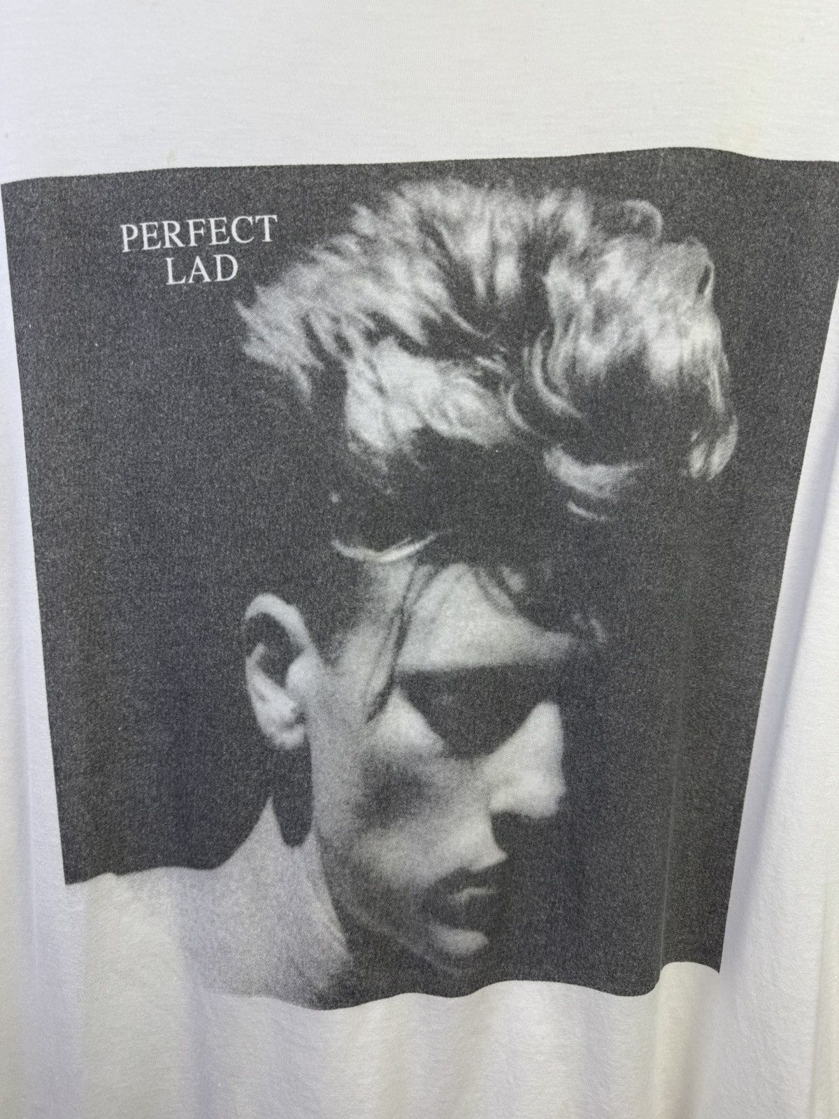 Lad Musician Lad Musician ‘Perfect Lad’ Light Yellow Portrait Graphic Tee Size US L / EU 52-54 / 3 - 4 Thumbnail