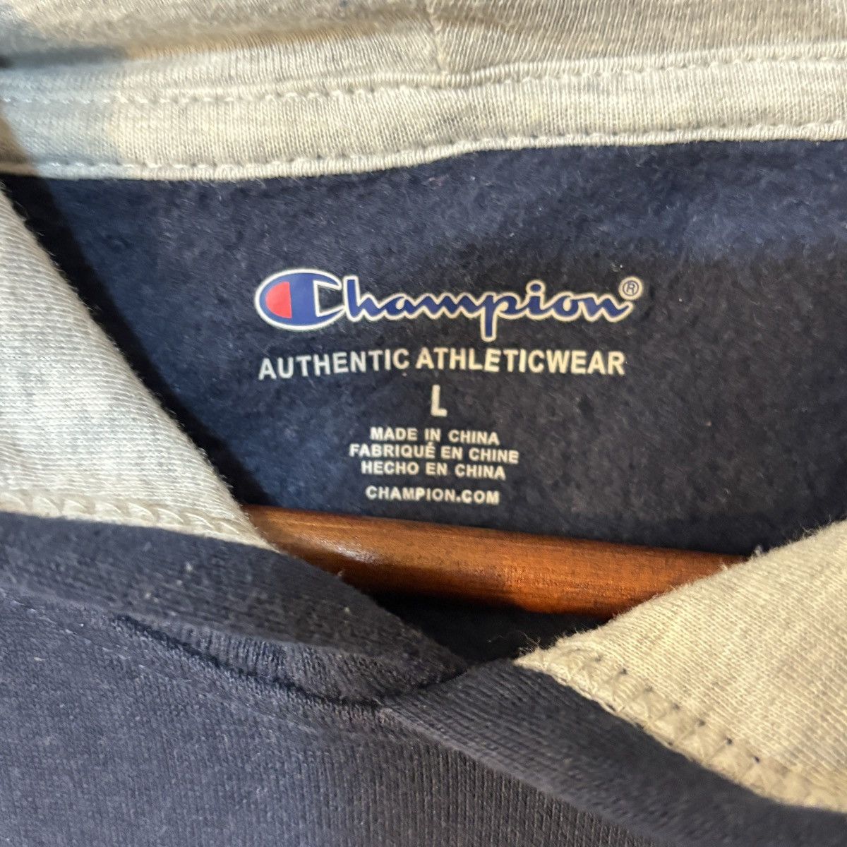 Champion Champion Script Logo Hoodie Women's L Size L / US 10 / IT 46 - 2 Thumbnail
