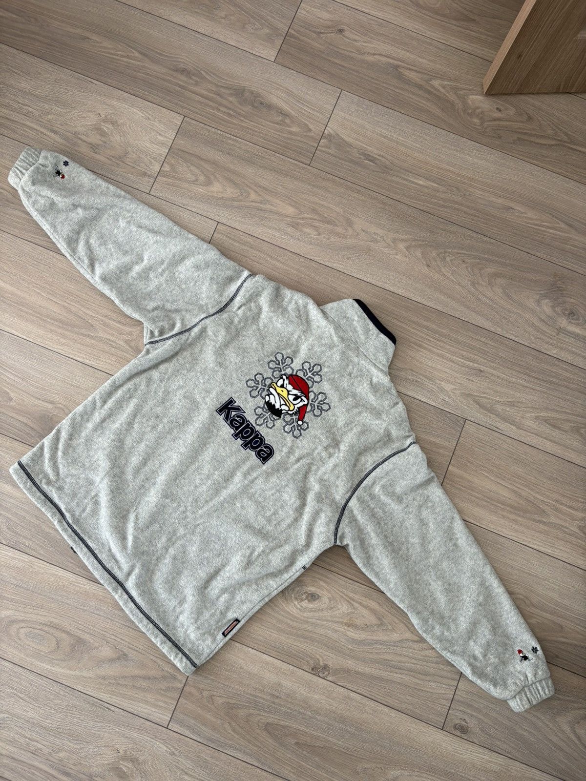 Kappa Vintage KAPPA Fleece Jacket Fully Zipper Size US L / EU 52-54 / 3 - 3 Thumbnail