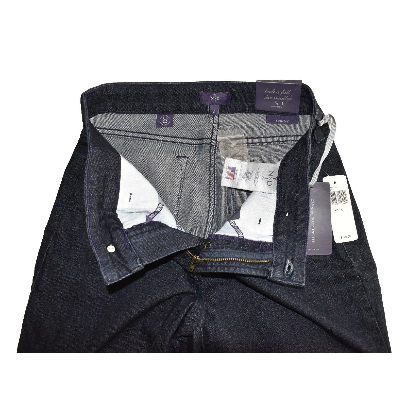 NYDJ NWT NYDJ NOT YOUR DAUGHTERS JEANS Dkenz Slimming Jeans Sz 6 Size 28" / US 6 / IT 42 - 4 Thumbnail