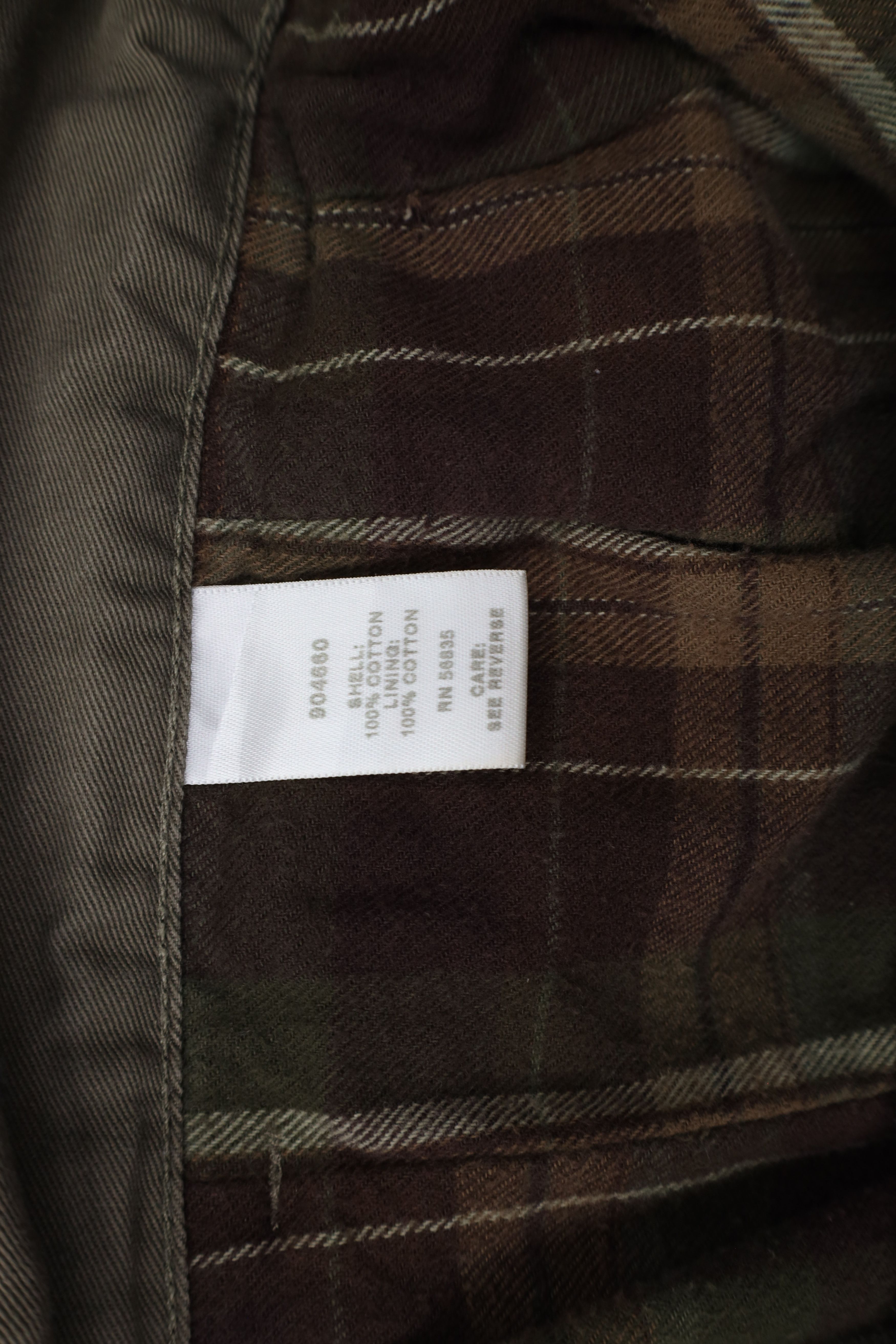 Cabelas × Vintage Vintage Cabelas Lined Pleated Cuffed Chino Pants Beige Size US 38 / EU 54 - 10 Thumbnail
