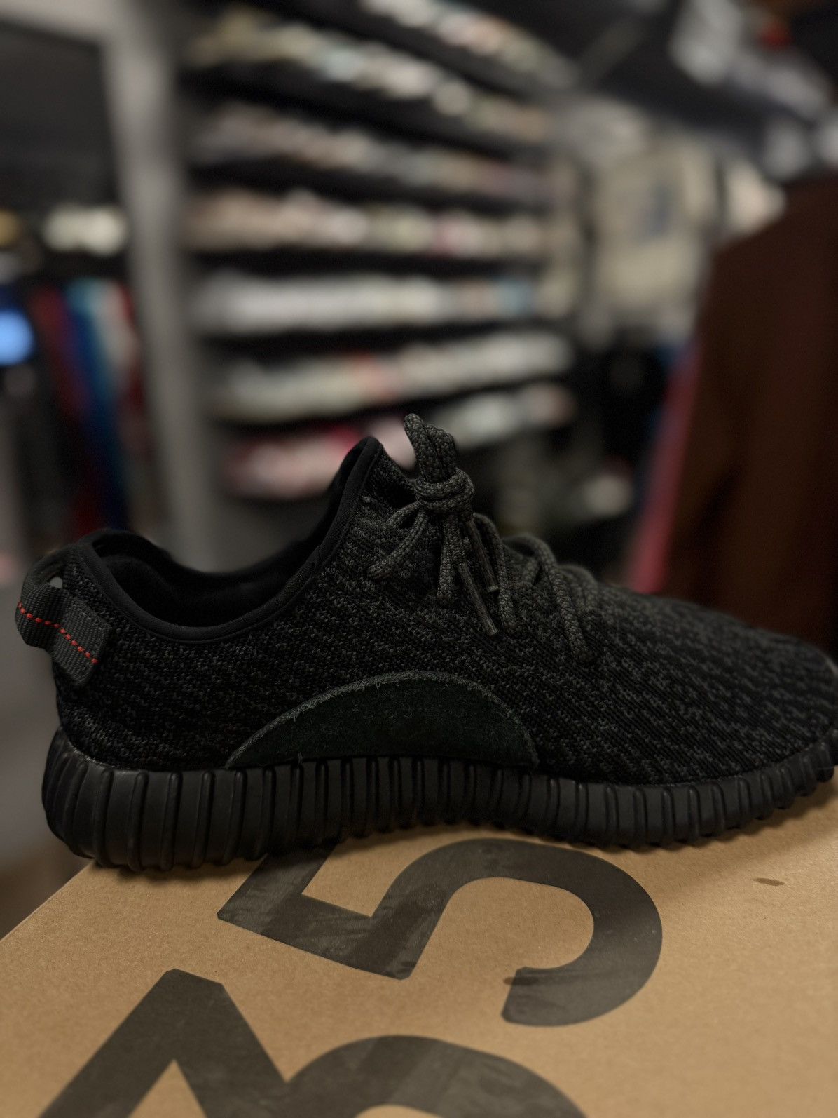 Adidas × Yeezy Yeezy 350 OG Original Pirate Black Size 10 (BB5350) Size US 10 / EU 43 - 9 Thumbnail