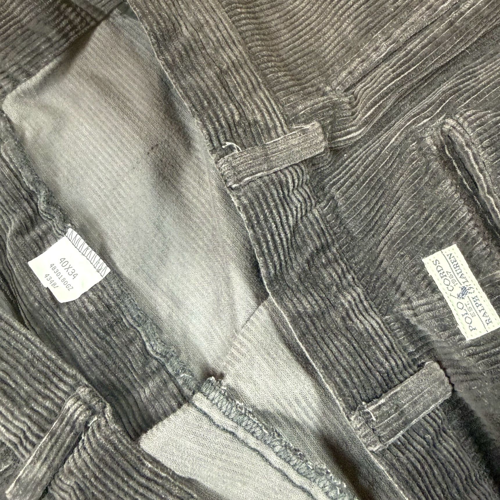 Polo Ralph Lauren VTG Polo Ralph Lauren Pants Corduroy Brown Straight Relaxed 38/33 Mens Inseam 33 Chino 40/34 Size US M / EU 48-50 / 2 - 7 Thumbnail