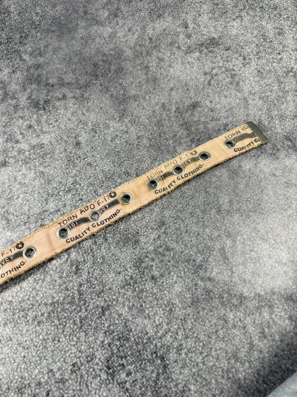 Vintage Y2K Vintage Full Holes Tornado F-17 Distressed Belts USA Alt Size ONE SIZE - 2 Thumbnail