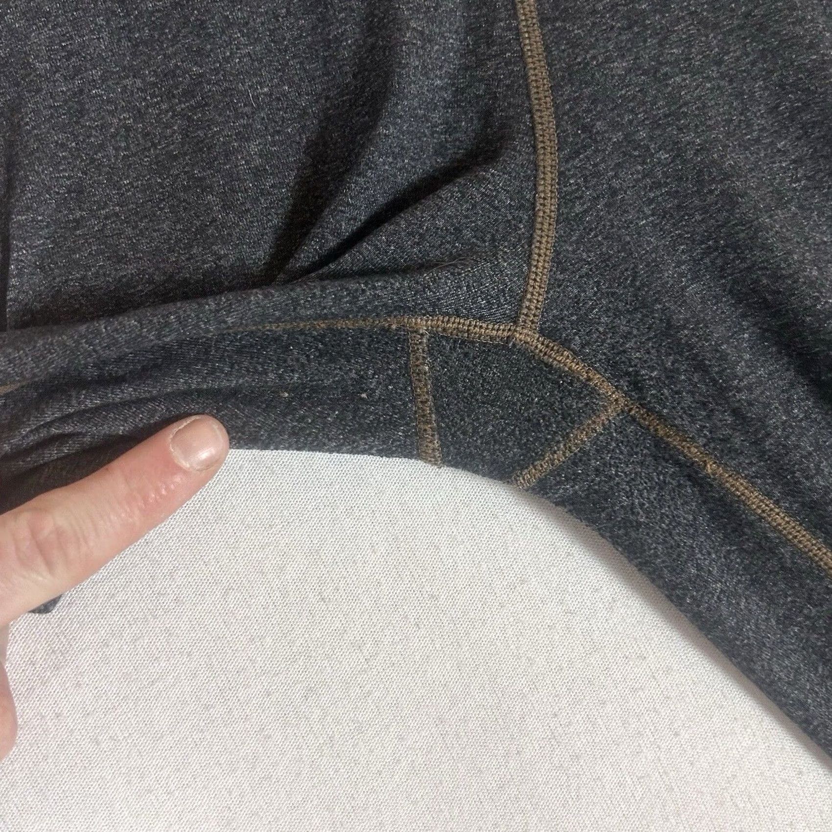 Prana prAna Leggings Womens Small Gray Ankle Stretch Performance Workout Gym Run Size 28" / US 6 / IT 42 - 2 Thumbnail