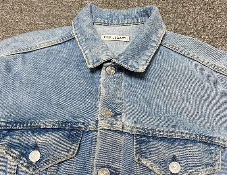 Our Legacy our legacy Washed denim jacket 2503-Nextarrow Size US M / EU 48-50 / 2 - 3 Thumbnail