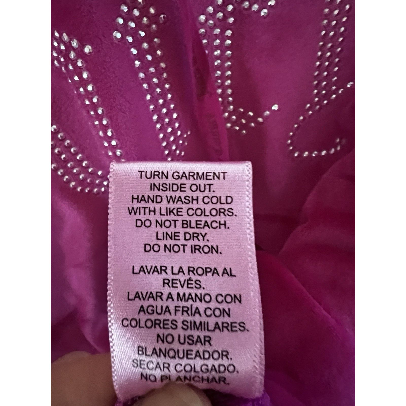 Juicy Couture Juicy Couture Vintage Y2K Pink Velour Pullover Crop Hoodie L Size L / US 10 / IT 46 - 7 Thumbnail