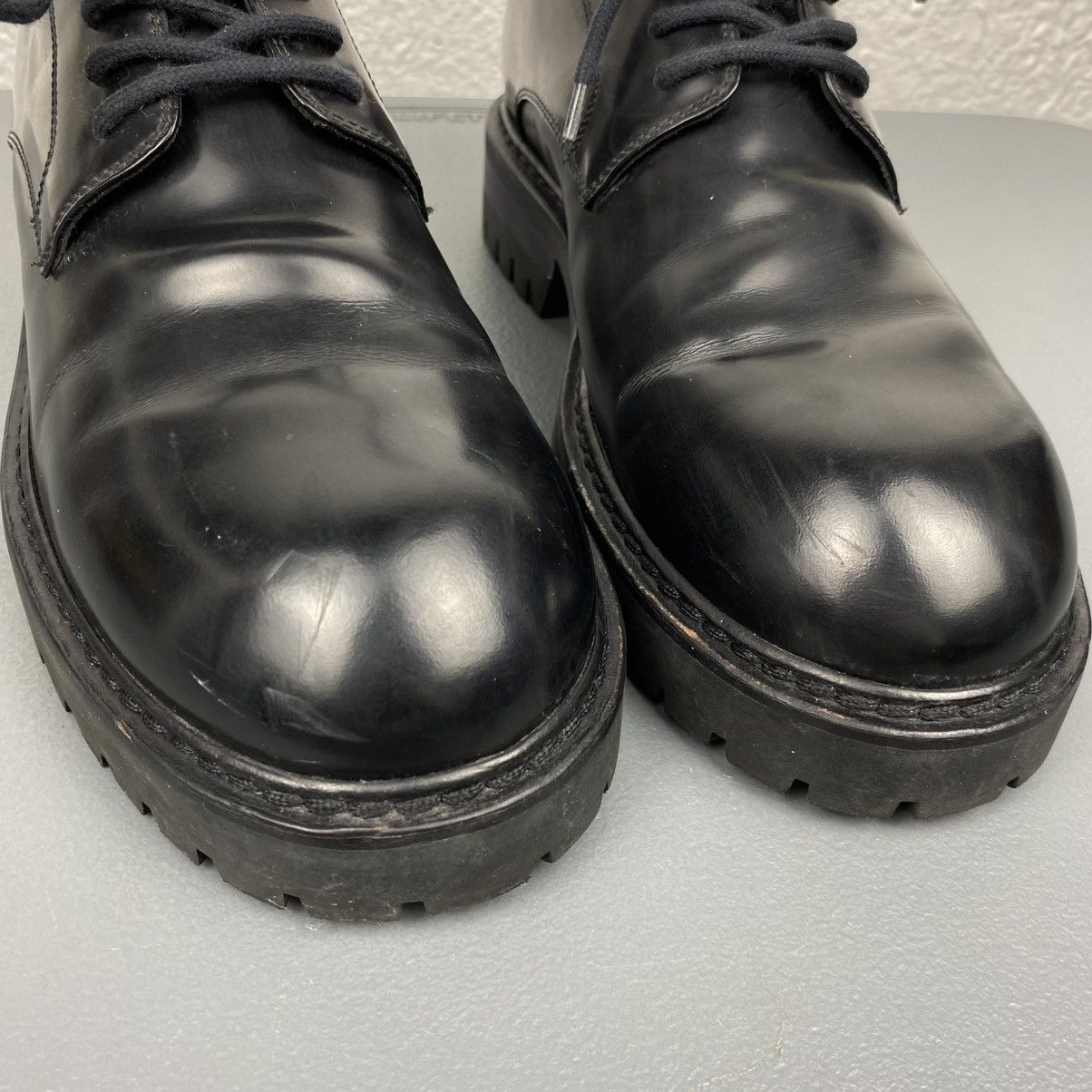 Ann Demeulemeester Black Chunky Sole Derbys Size US 6.5 / EU 39-40 - 5 Thumbnail