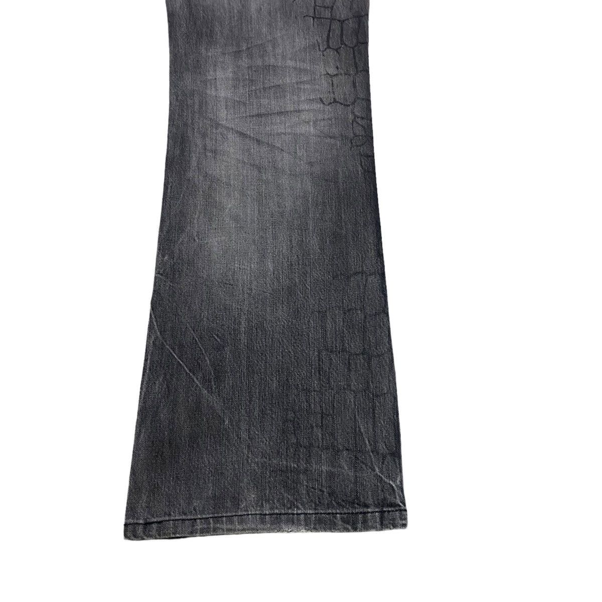 semanticdesign Semantic Design Spiderweb Denim Flare Jeans Size US 34 / EU 50 - 18 Thumbnail