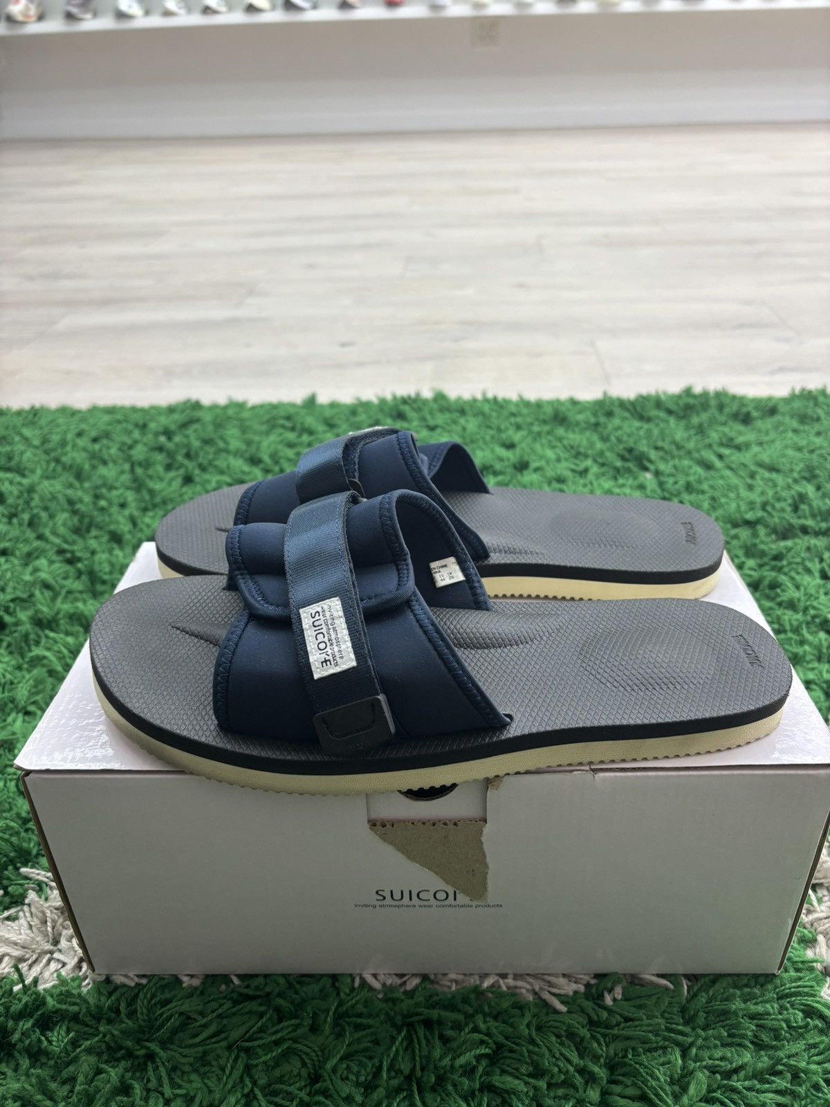Suicoke Suicoke Padri Men’s OG Sandals Blue Men’s Size 11 Size US 11 / EU 44 - 4 Thumbnail