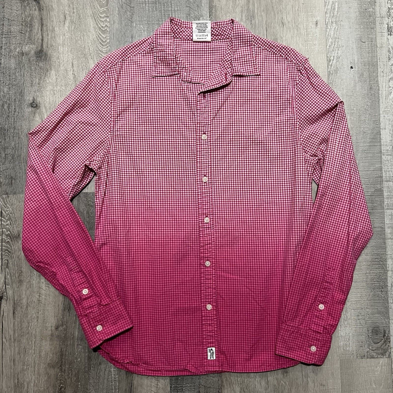 Billionaire Boys Club Billionaire Boys Club Pink Dip Dye Button Shirt Very Berry M Size US M / EU 48-50 / 2 - 1 Thumbnail