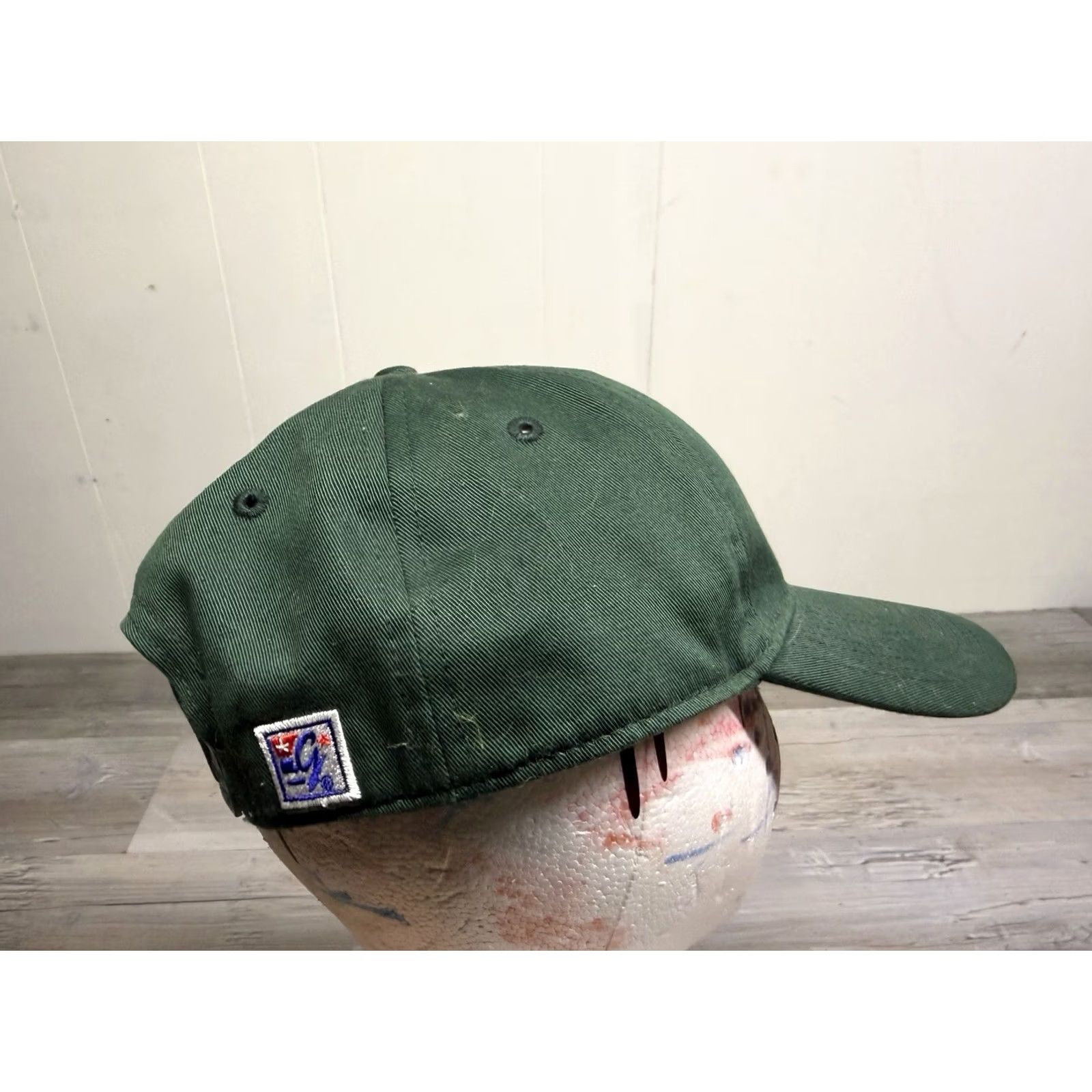Vintage VINTAGE Michigan State Spartans Hat Snapback 3 Split Bar Embroidered MSU College Men One Size Green Baseball Cap Retro The Game Mens Size ONE SIZE - 5 Thumbnail