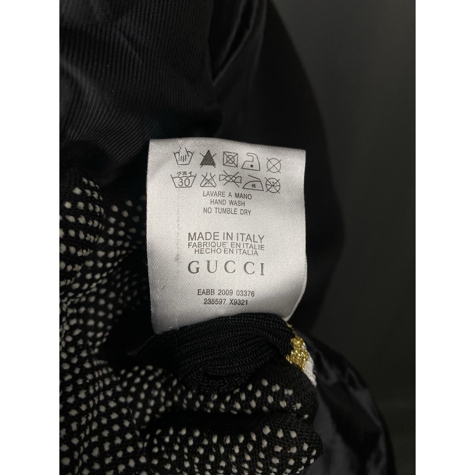 Gucci Gucci Vintage Silk Women's Black Wool Blazer Jacket Size 2 Size XS / US 0-2 / IT 36-38 - 11 Thumbnail