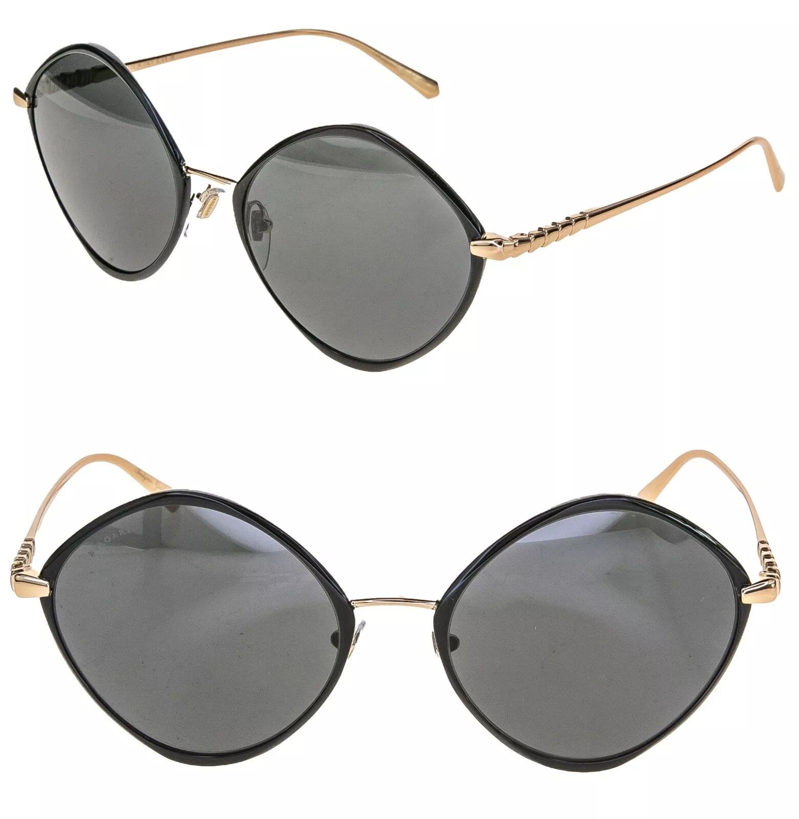Bvlgari BVLGARI Le Gemme 6186 Enamel Plated Round Sunglasses BV6186K Size ONE SIZE - 1 Thumbnail