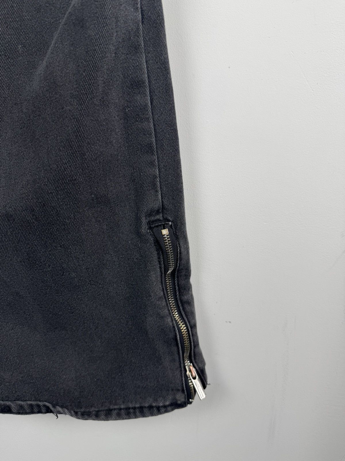 Vintage Luxe To Kill Avant Garde Opium Style Oversized Denim Jeans Size 30" / US 8 / IT 44 - 5 Thumbnail
