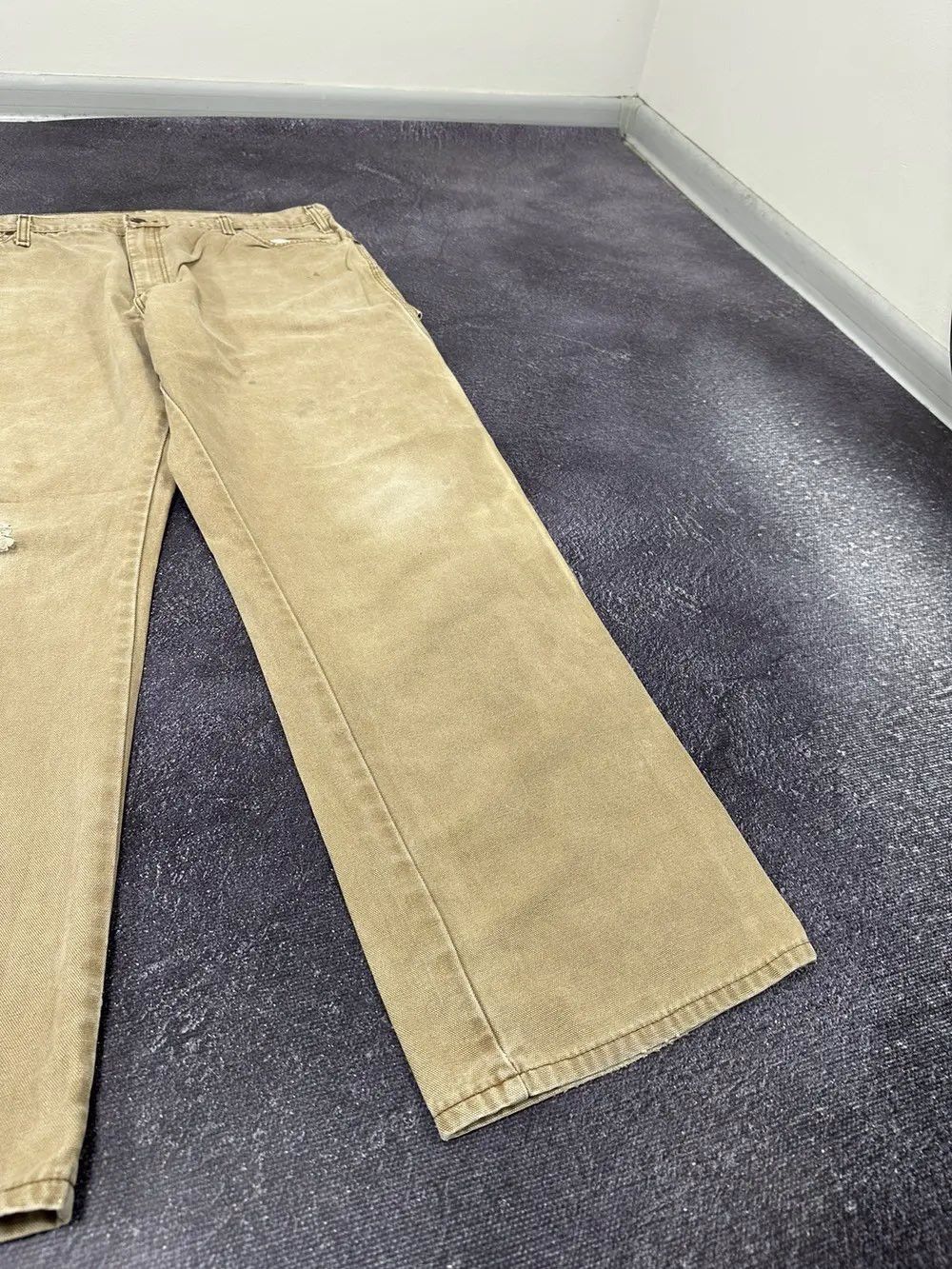Dickies Vintage 90s Dickies Carpenter Opium Faded Cargo Work Pants Size US 38 / EU 54 - 12 Thumbnail