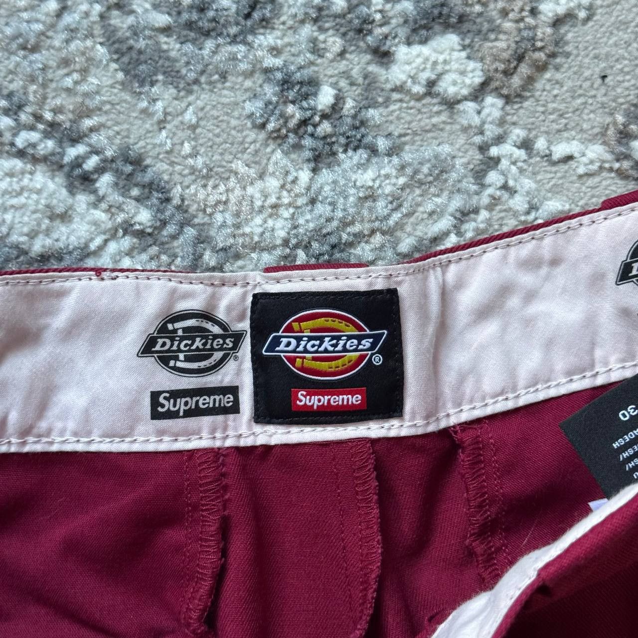 Dickies × Supreme Supreme Dickies Stripe Loose Fit Work Shorts Size US 30 / EU 46 - 5 Thumbnail