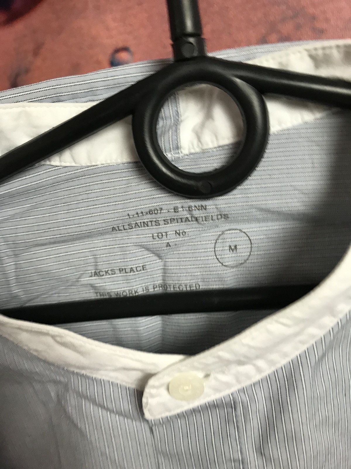 Allsaints Allsaints luxury streetwear shirt in shirt Size US M / EU 48-50 / 2 - 6 Thumbnail