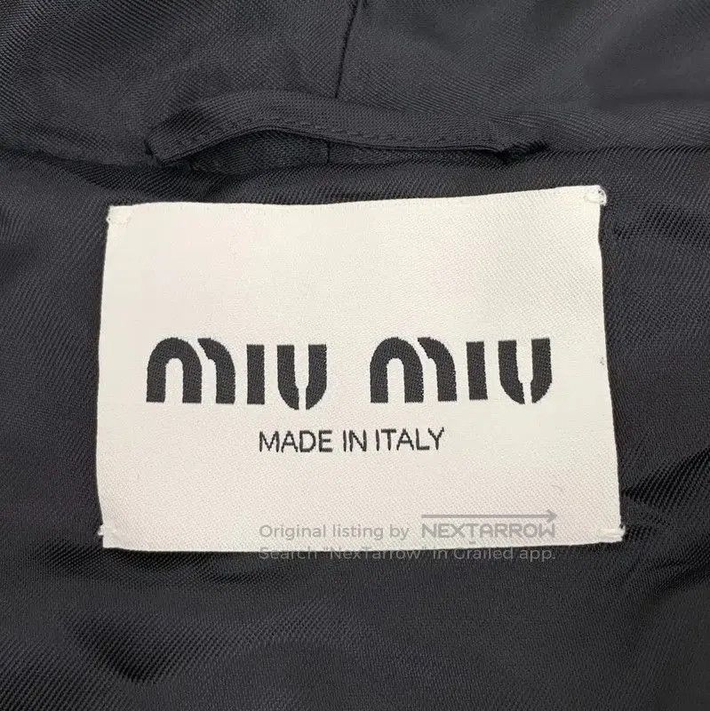 Miu Miu Miu Miu Black Velour Women's Jacket . Size M / US 6-8 / IT 42-44 - 5 Thumbnail