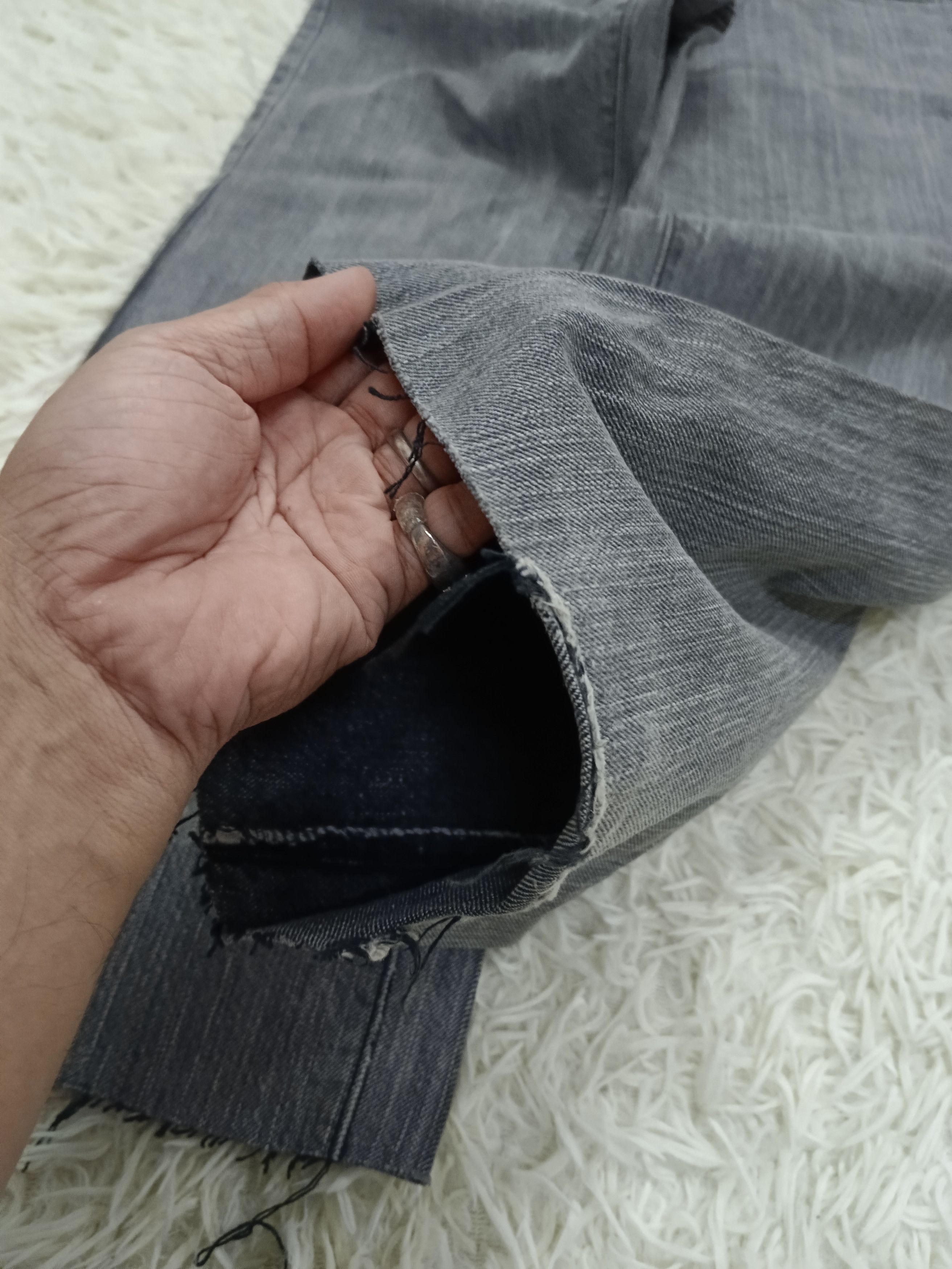 Armani AJ ARMANI JEANS EMBROIDERED ICONIC LOGO Size US 30 / EU 46 - 6 Thumbnail