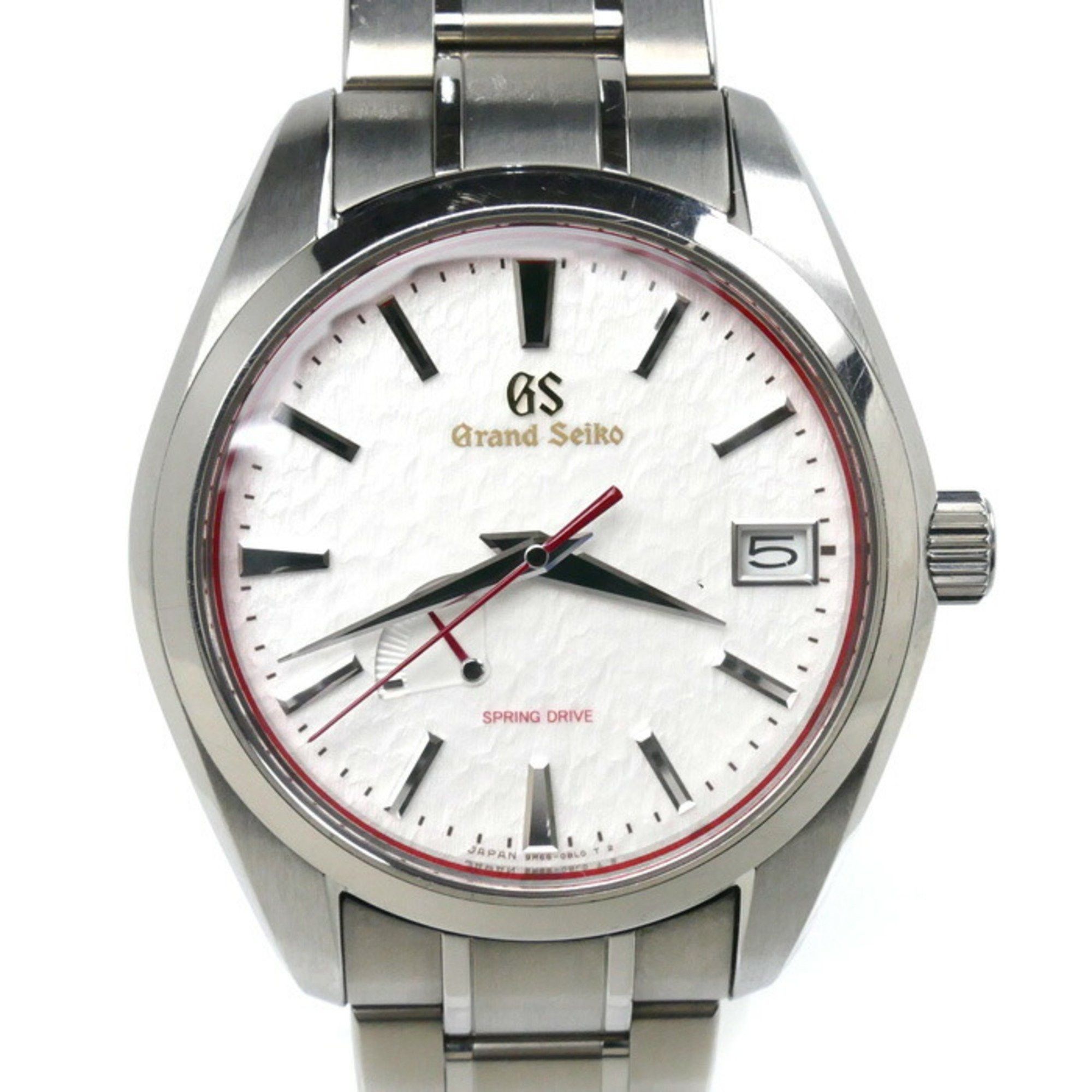 Other Grand Seiko Spring Drive Snow White AJHH Limited Edition Automatic Heritage Collection Silver 9R65-0DL0/SBG21 to 390 pieces Men's Size ONE SIZE - 1 Thumbnail