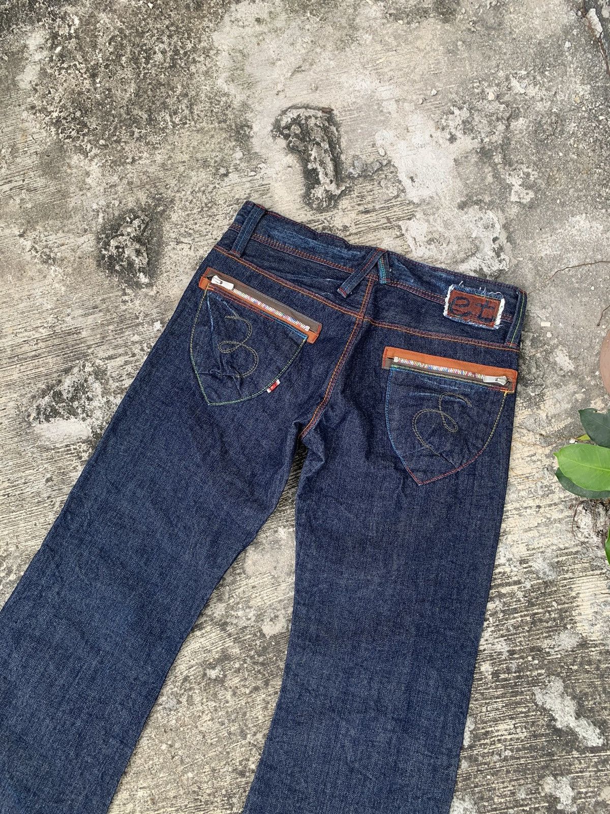 If Six Was Nine × Japanese Brand × Le Grande Bleu (L.G.B.) Flare et boite baggy bootcut jeans Size 32" / US 10 / IT 46 - 14 Thumbnail