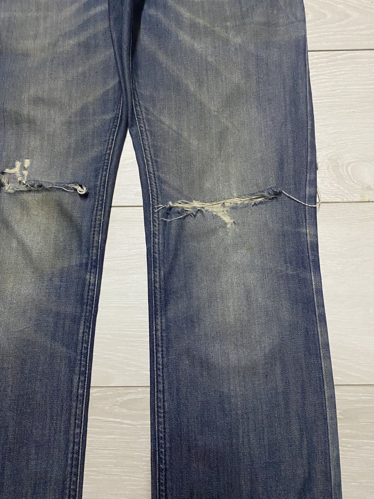 Dolce & Gabbana Vintage Dolce & Gabbana Distressed Distressed Skinny Jeans Size US 30 / EU 46 - 8 Thumbnail