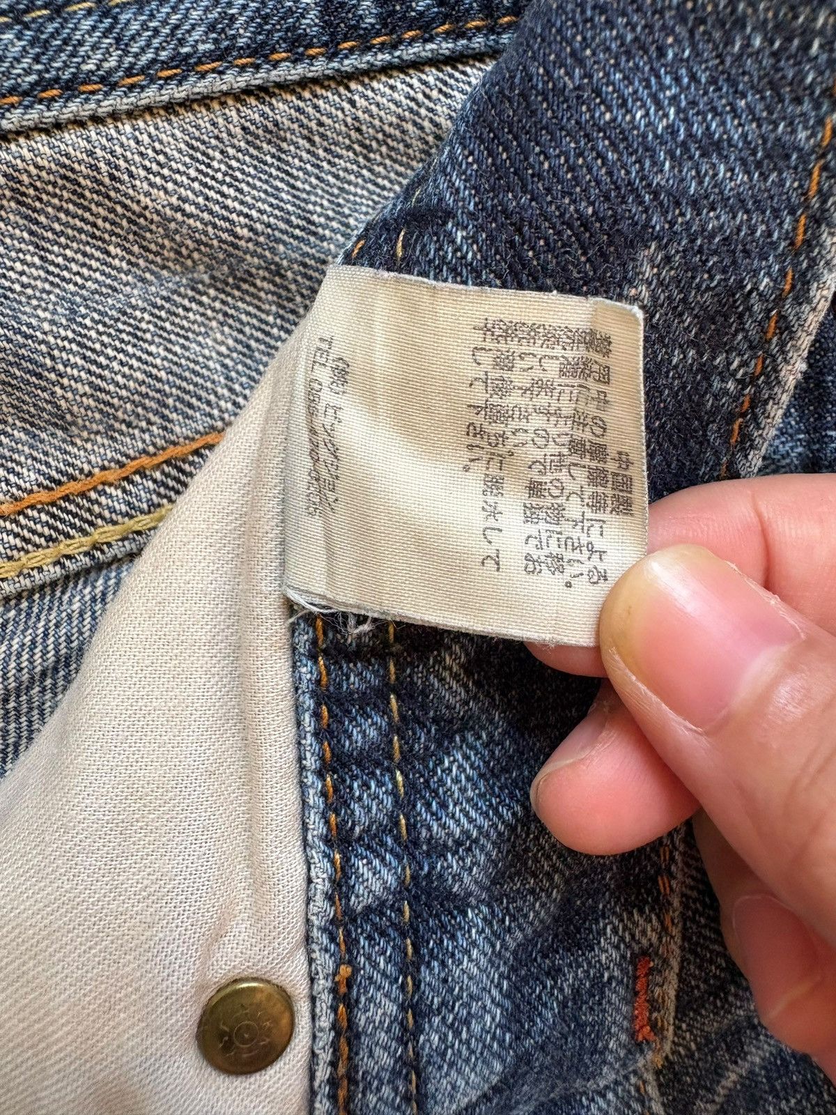 Japanese Brand Vintage Japanese Brand Faded Wash Distress Rip Flare Jeans Size US 30 / EU 46 - 11 Thumbnail