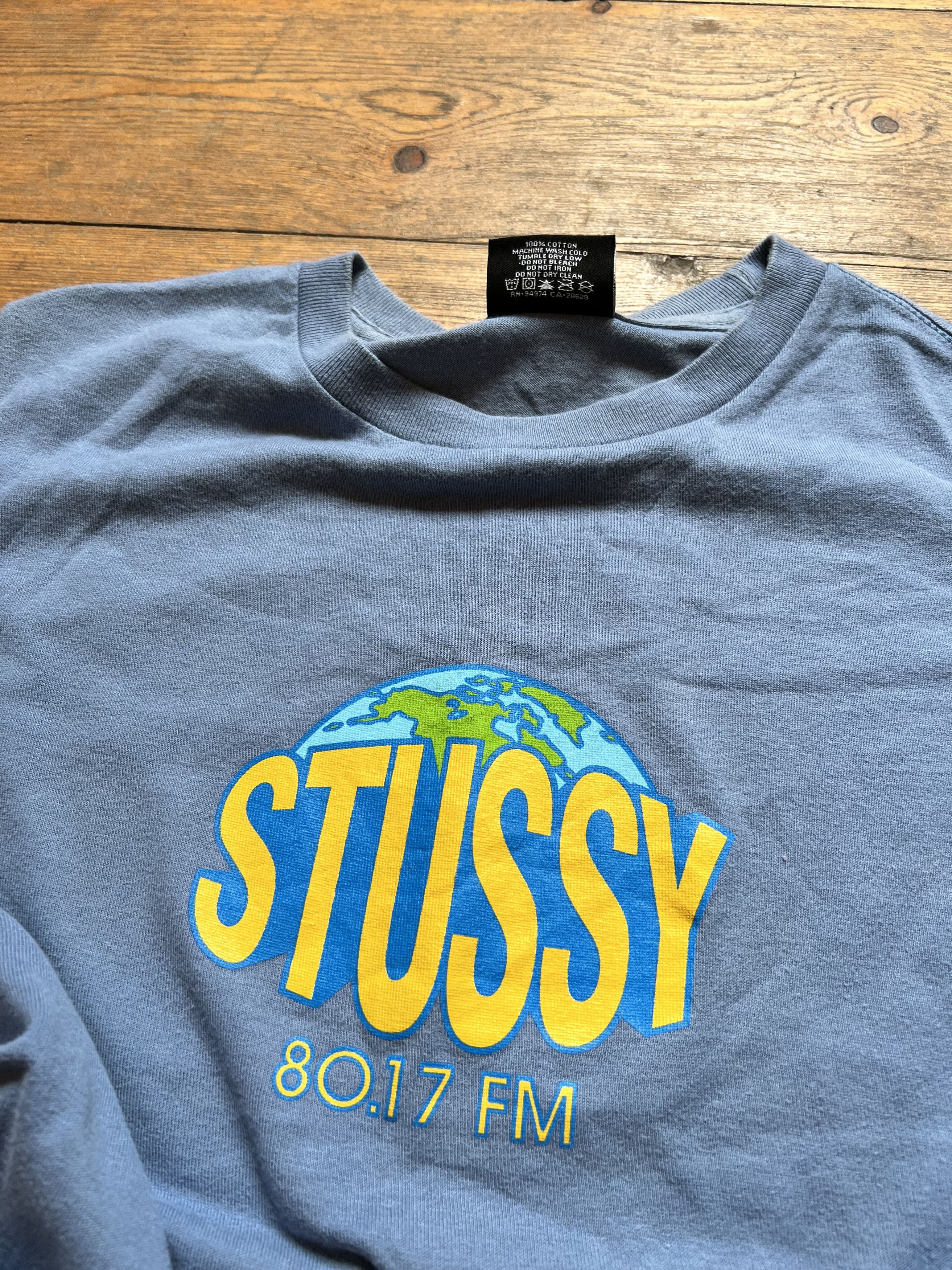 Stussy × murd333r.fm Stussy FM Y2k Tee Size US S / EU 44-46 / 1 - 2 Thumbnail