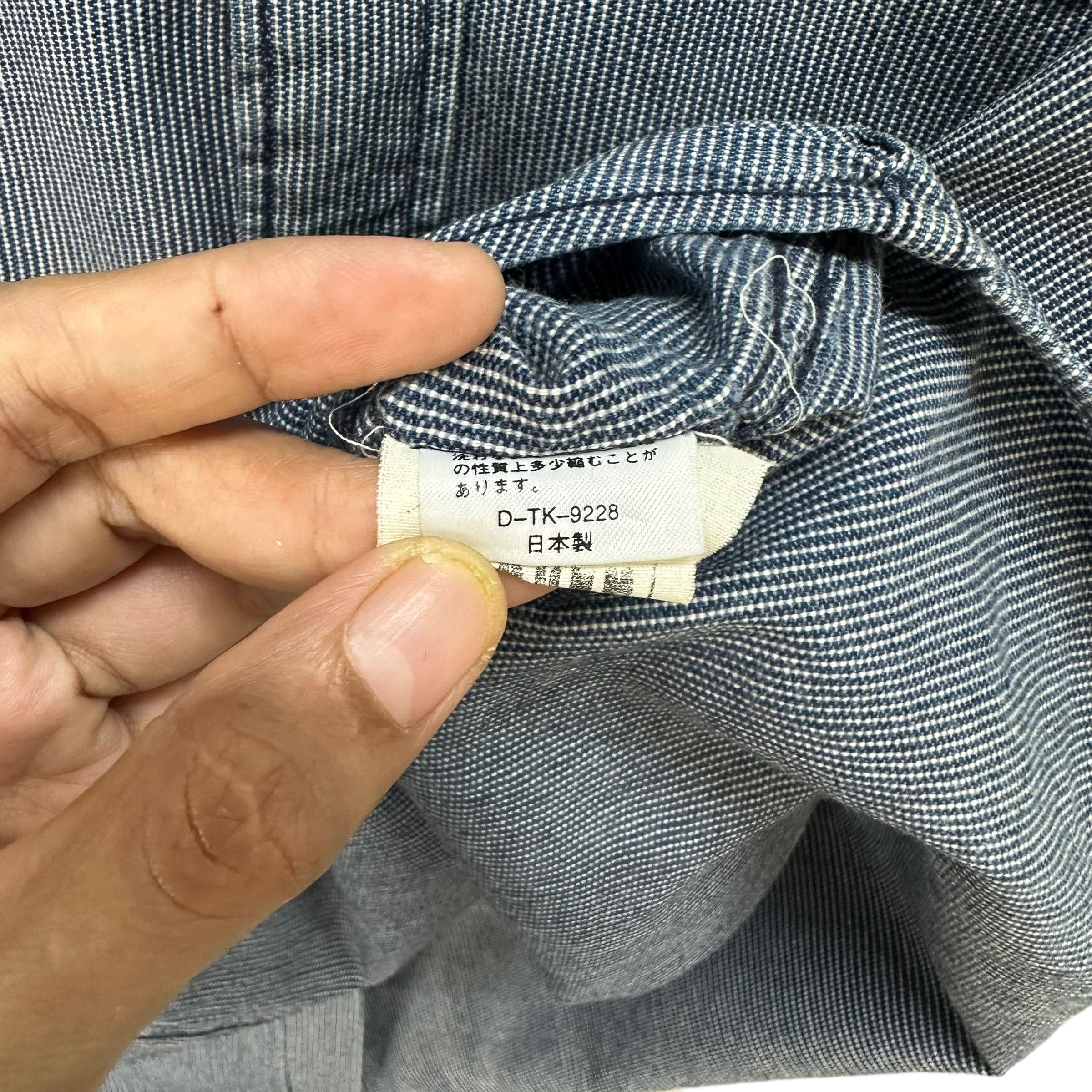 Lee LEE SANFORIZED HIKORI BUTTON UPS SHIRT #7547-152 Size US L / EU 52-54 / 3 - 9 Thumbnail