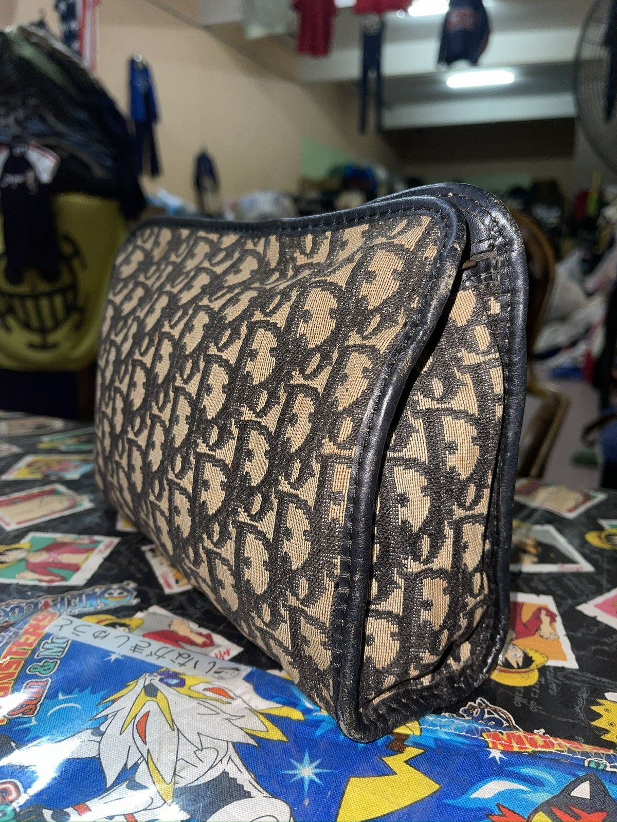 Dior Vintage Christian Dior Trotter monogram canvas clutch Size ONE SIZE - 1 Thumbnail