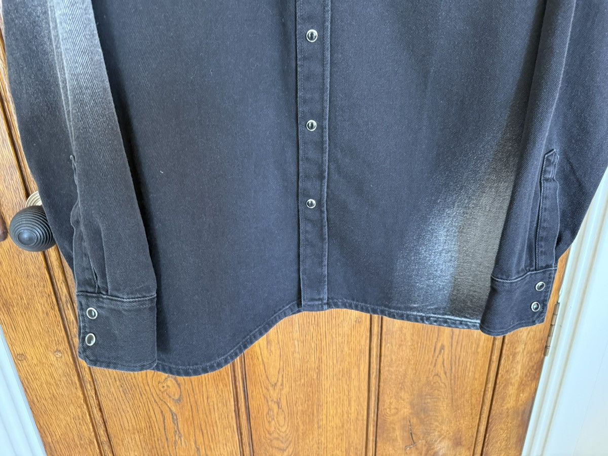 Maison Margiela Martin Margiela MM6 metal tip faded weatern denim shirt Size US S / EU 44-46 / 1 - 13 Thumbnail