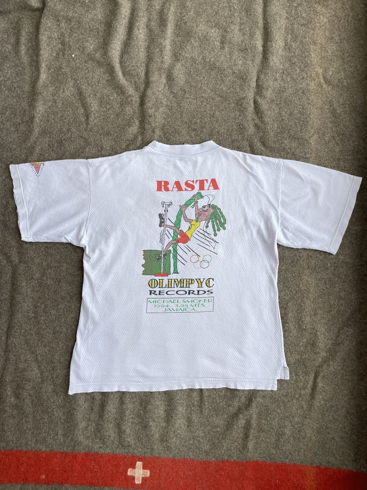 Other Rasta Olimpyc Records T-Shirt Size US M / EU 48-50 / 2 - 4 Thumbnail
