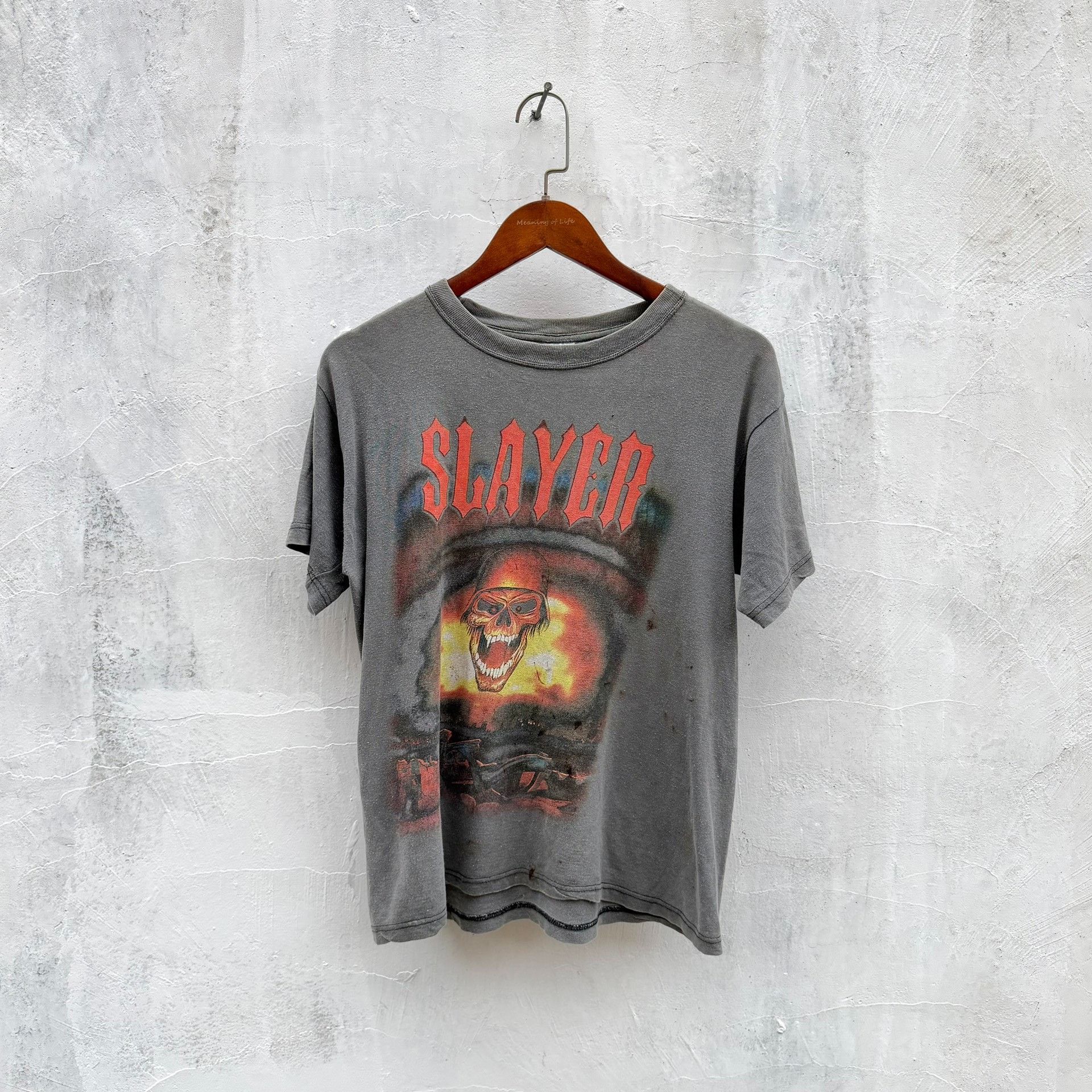 Vintage Vintage Slayer 90s-00s Bootleg Tee Size US M / EU 48-50 / 2 - 1 Thumbnail