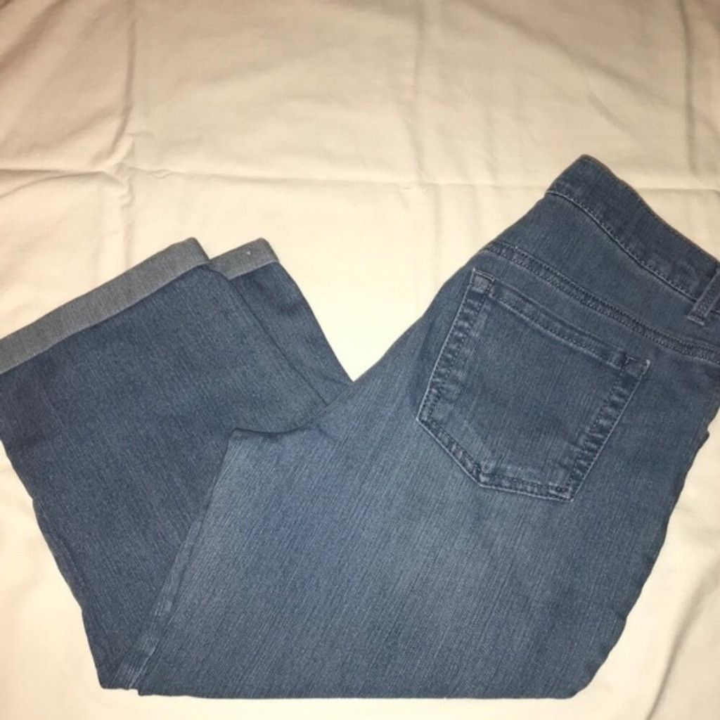 Gloria Vanderbilt Gloria Vanderbilt light blue Missy Jeans CAPRIS Size 30" / US 8 / IT 44 - 1 Thumbnail
