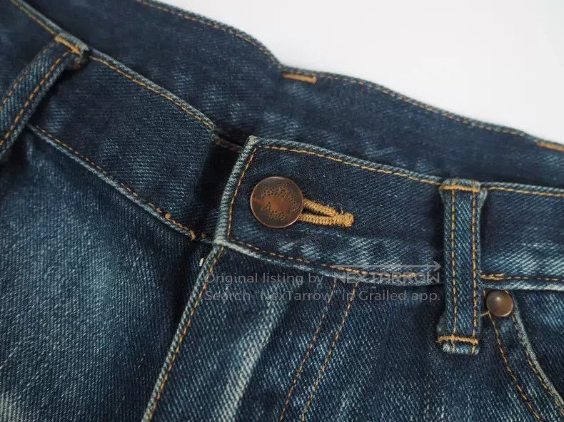 Bape BAPE size S Blue Washed Denim Jeans Size US 27 - 4 Thumbnail