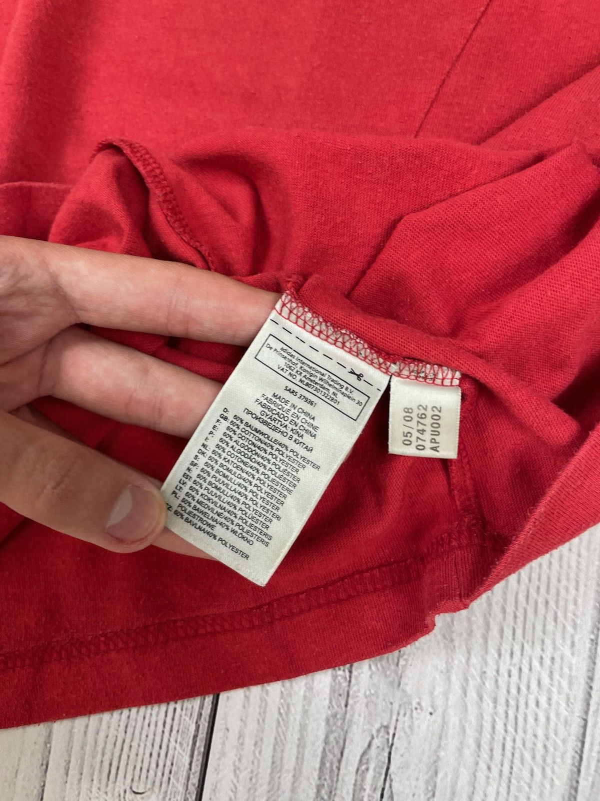 Adidas Vintage AC Milan adidas red training tee logo rare size M-L Size US M / EU 48-50 / 2 - 4 Thumbnail