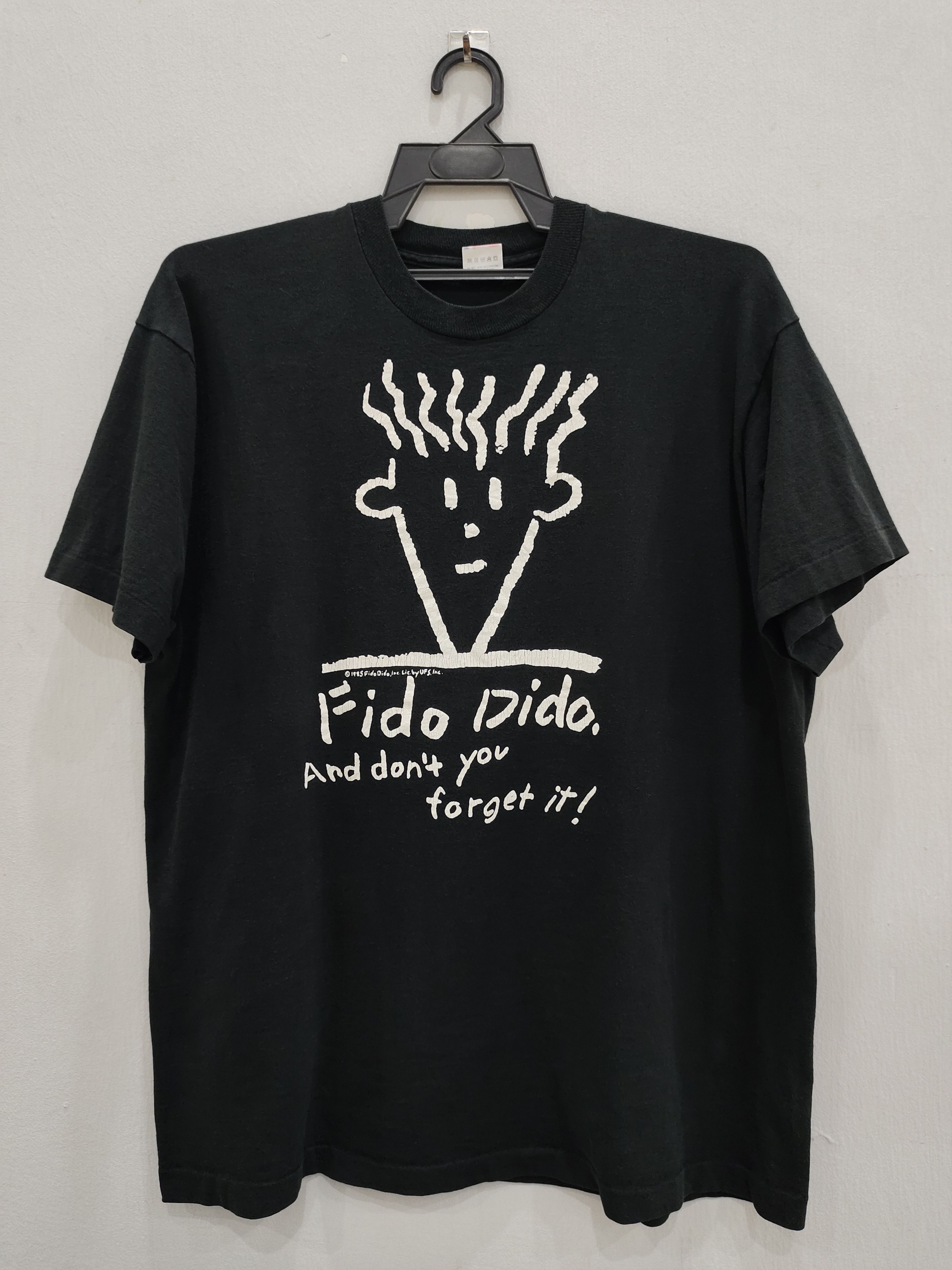Vintage Vintage 80s Fido Dido Tee Size US XL / EU 56 / 4 - 1 Thumbnail