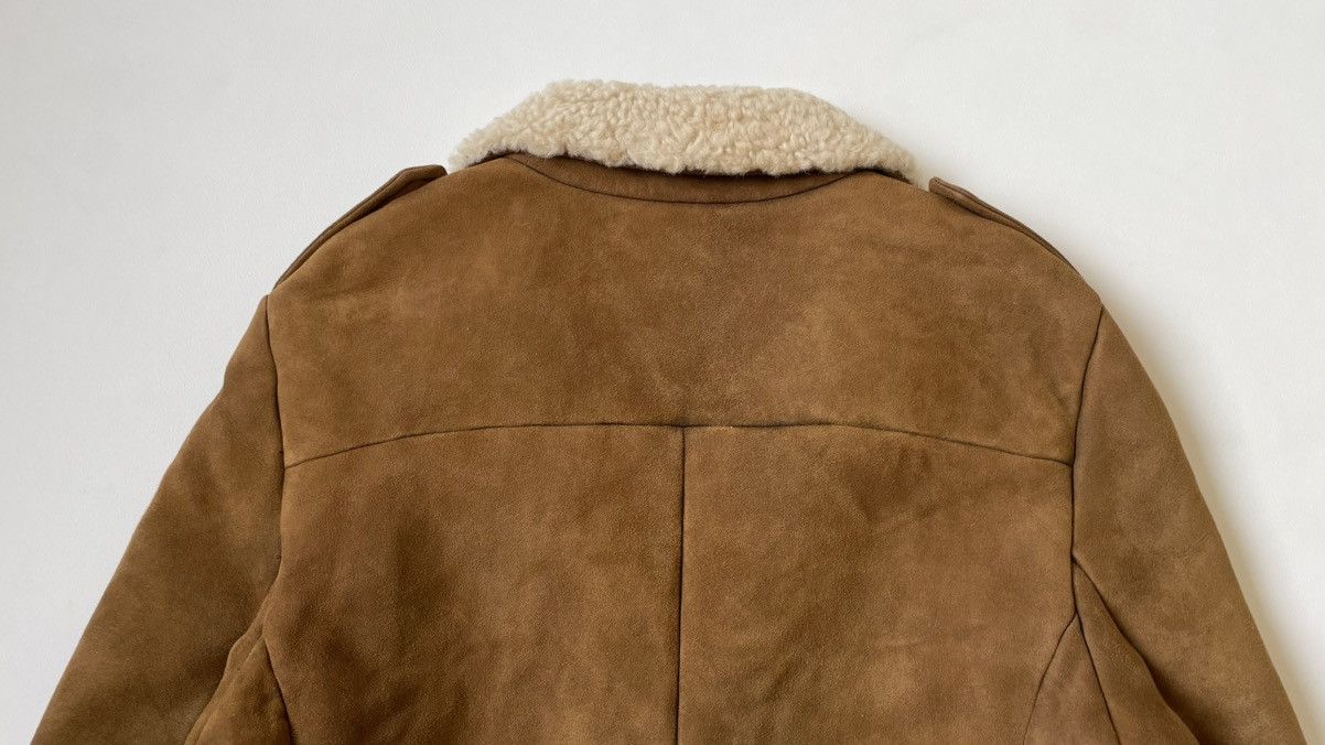 Miu Miu Mid 2000s Tan Shearling Jacket Size US M / EU 48-50 / 2 - 15 Thumbnail