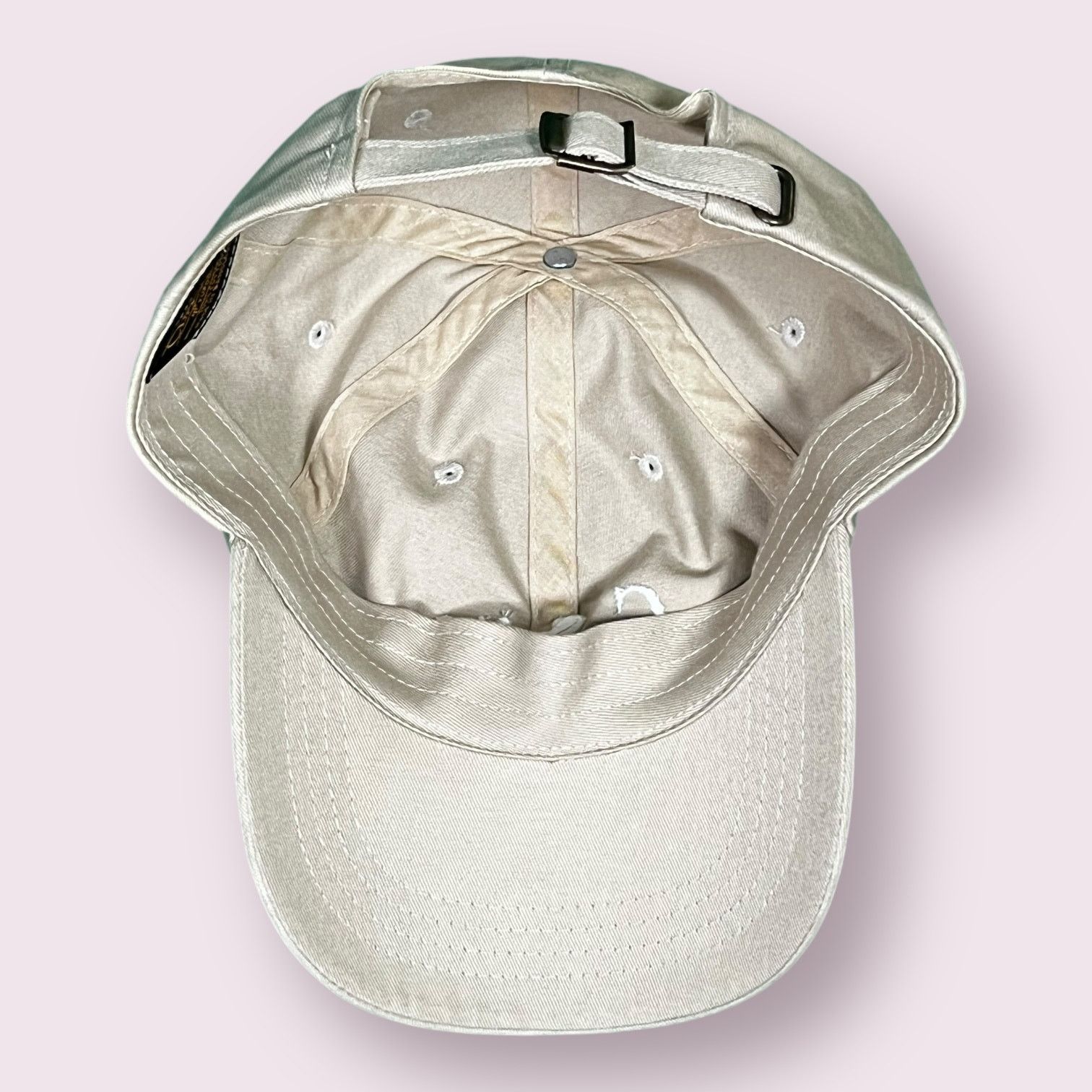 Yupong The Classics C-Suite Strapback Cap Hat Khaki NWOT Yupoong Size ONE SIZE - 5 Thumbnail