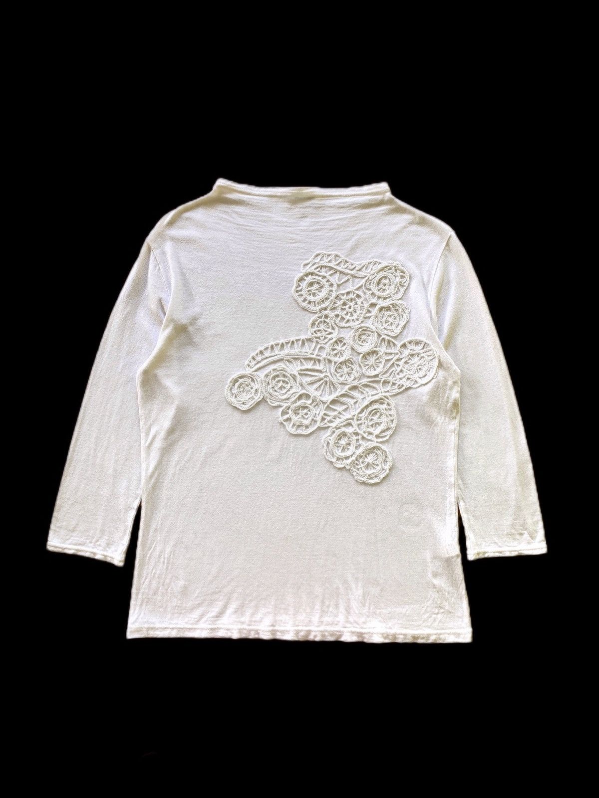 SS1994 Issey Miyake “Plantation” Embroidered LS Shirt