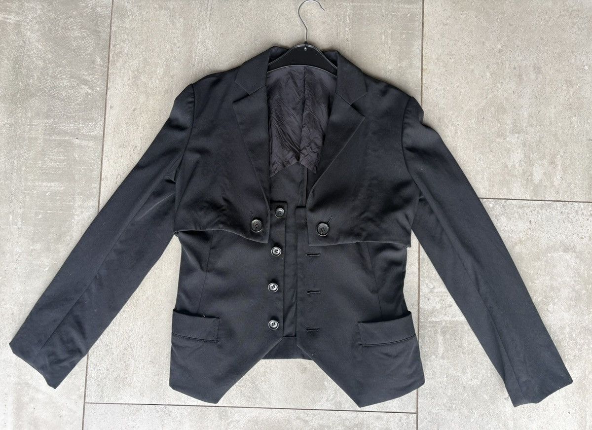 Yohji Yamamoto Black blazer from Yohji yamamoto Size S / US 4 / IT 40 - 1 Thumbnail