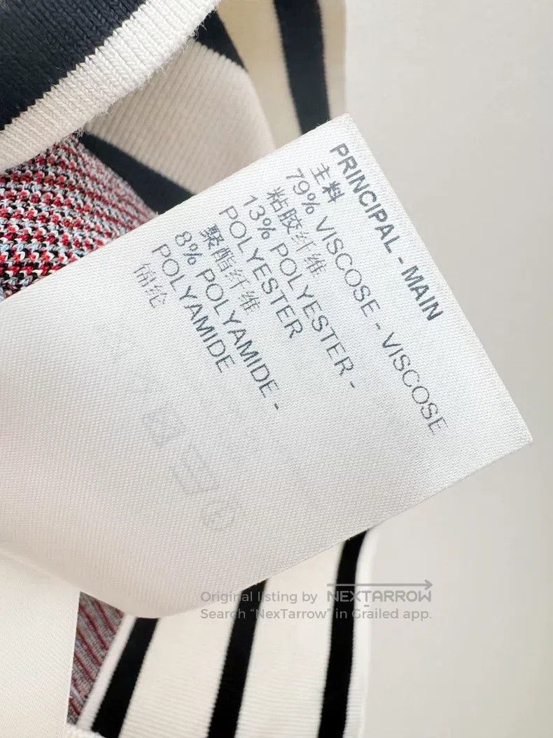 Louis Vuitton Louis Vuitton Playing card colored knitted short sleeve Size XS / US 0-2 / IT 36-38 - 5 Thumbnail