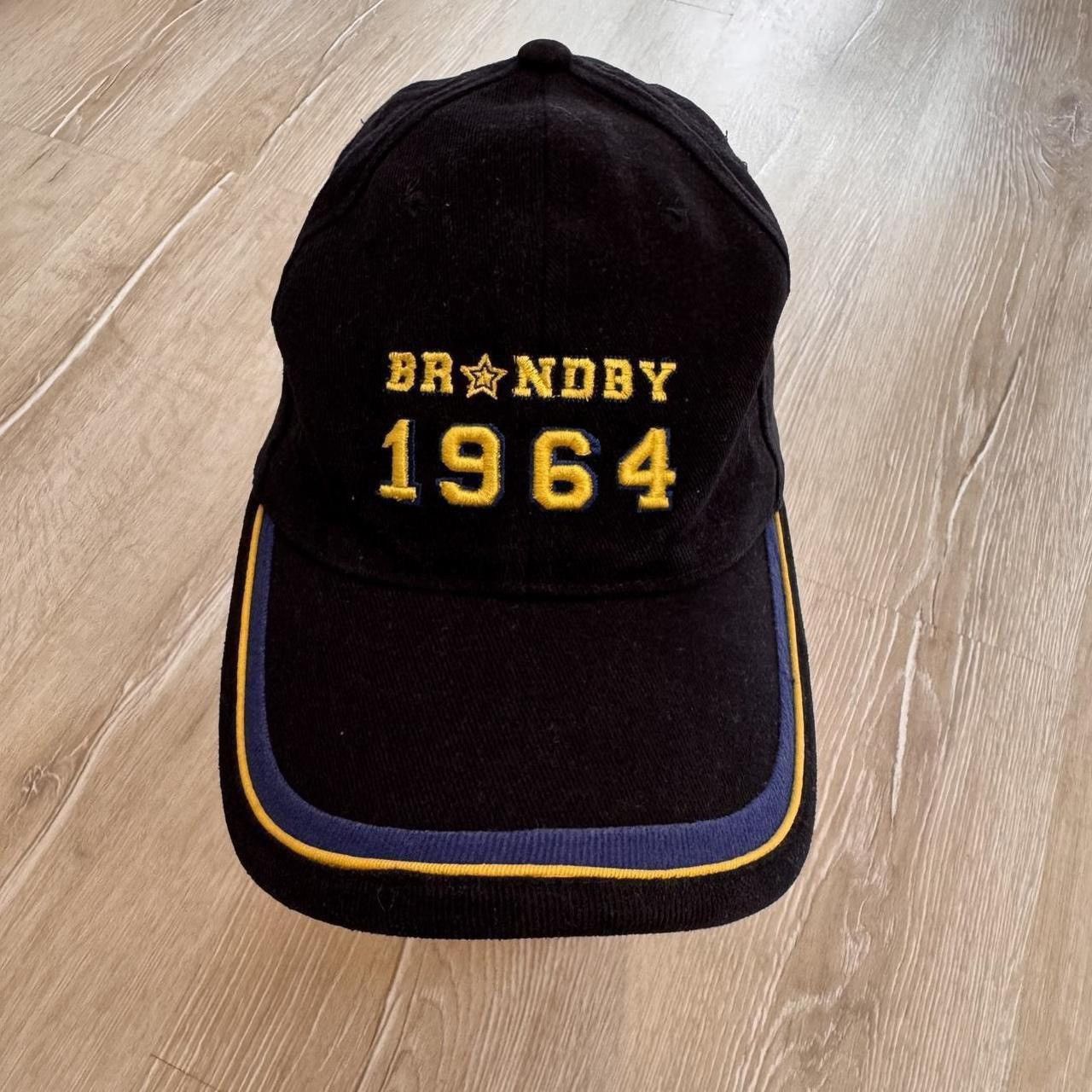 Other Brøndby IF Cap 1964 Black Embroidered Baseball Hat Size ONE SIZE - 8 Thumbnail